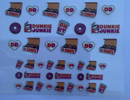 Uvdtf wraps Mini Stanley dunkie junkie Dunkin’ Donuts donuts coffeee hearts