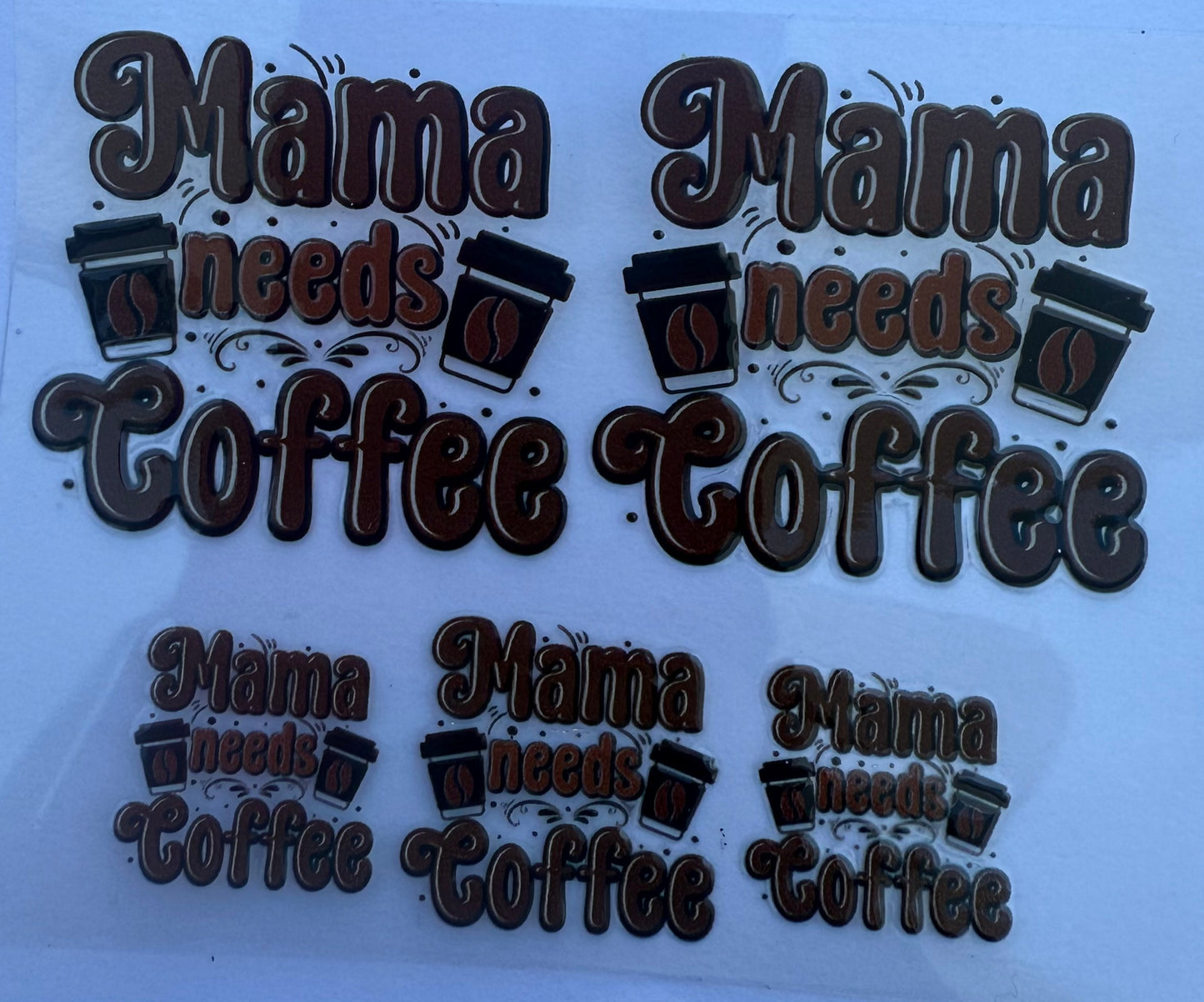 Uvdtf wraps Mini Stanley mama needs coffee