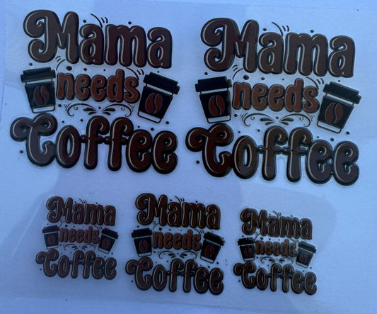 Uvdtf wraps Mini Stanley mama needs coffee