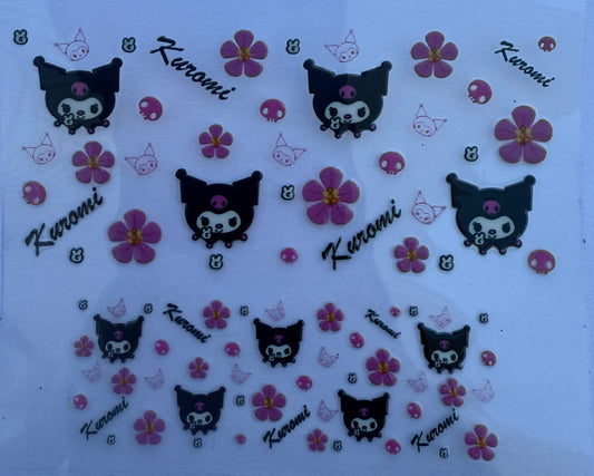 Uvdtf wraps Mini Stanley hello kitty keromi with floral