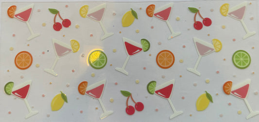 Cup wrap dtf margaritas