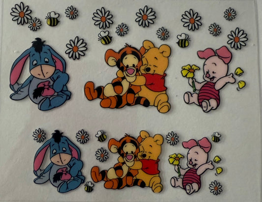 Uvdtf wraps Mini Stanley baby Winnie the pooh