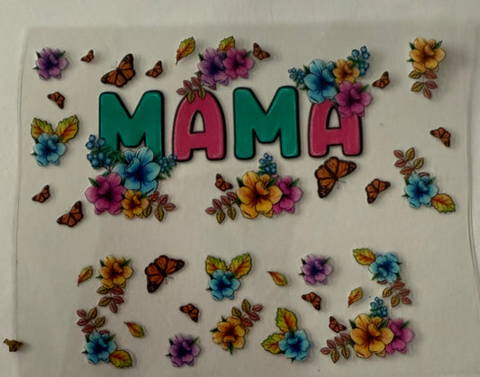 Uvdtf wraps Mini Stanley mama with floral butterfly’s