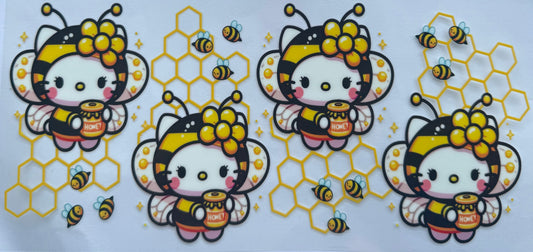 Cup wraps uvdtf hello kitty bees and honey