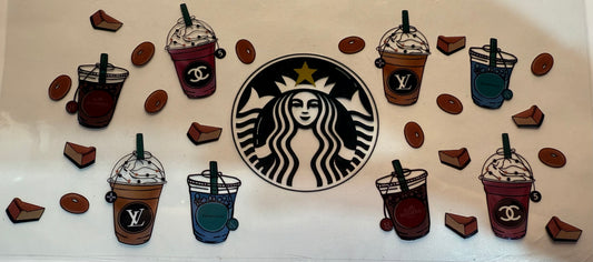 Cup wrap dtf Starbucks