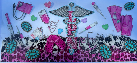 Cup wraps uvdtf medical nurse Lpn