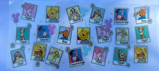 Cup wraps uvdtf story book Winnie the Pooh