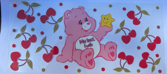 Cup wraps uvdtf Care Bears my last fuck with cherries