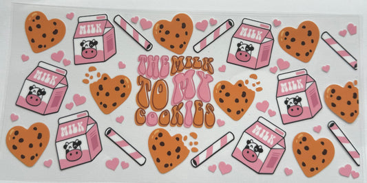 Cup wraps uvdtf the milk to my cookies