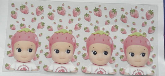 Cup wraps uvdtf sunny baby strawberries