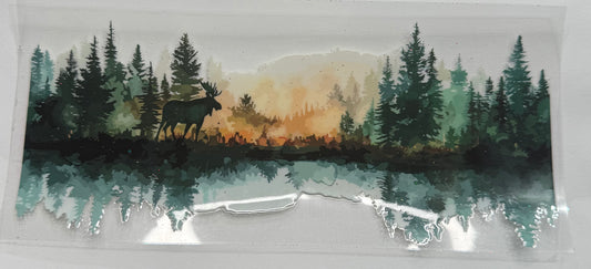 Cup wraps uvdtf moose woods