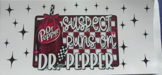 Cup wraps uvdtf suspects runs on Dr Pepper