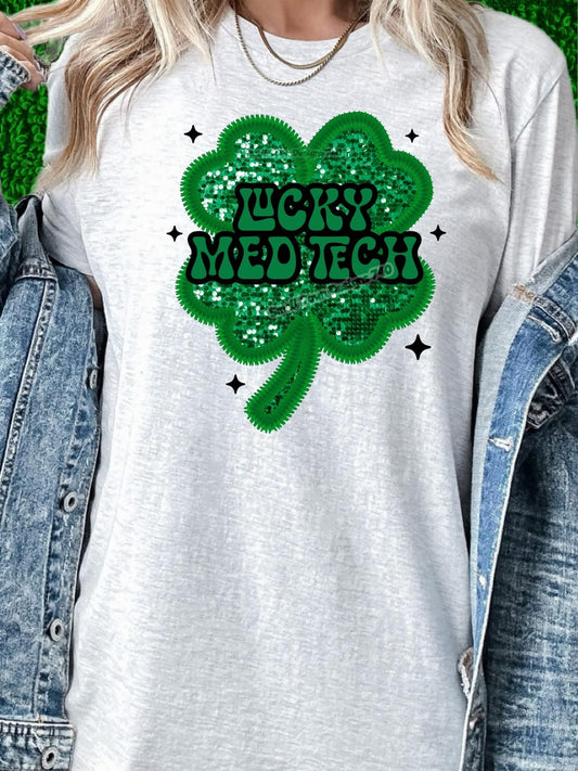 Custom clothing lucky med tech
