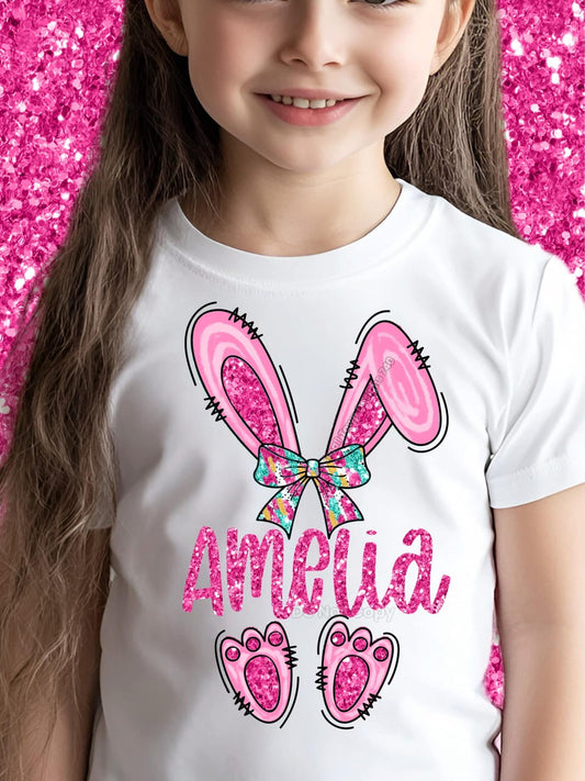 Custom Easter kids t-shirt and tote bag