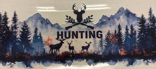 Cup wraps uvdtf hunting deer