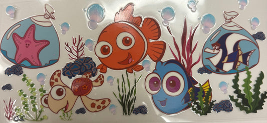Cup wraps uvdtf finding Nemo