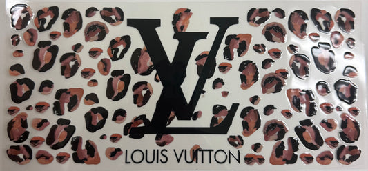 Cup wraps uvdtf cheetah LV