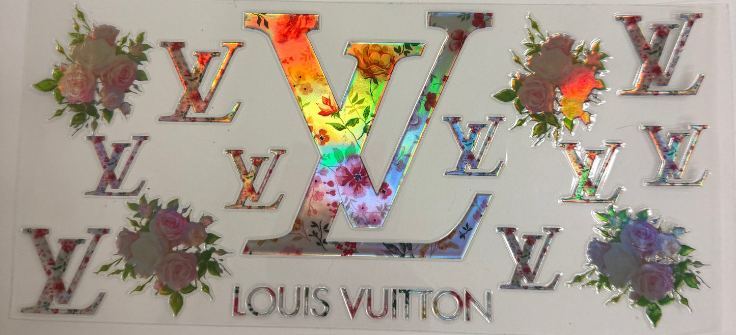 Cup wraps uvdtf holo Vl floral
