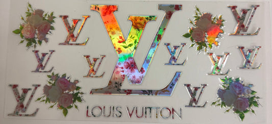 Cup wraps uvdtf holo Vl floral