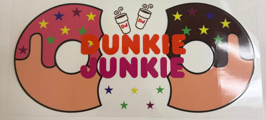 Cup wraps uvdtf Dunkin’ Donuts half donuts