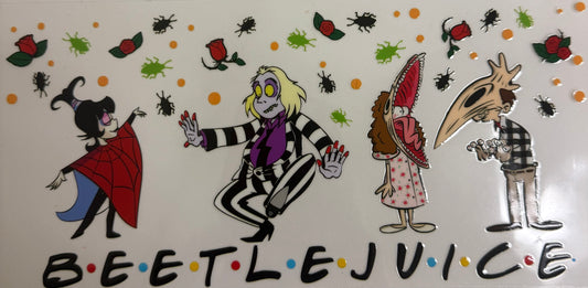 Cup wraps uvdtf Beetlejuice