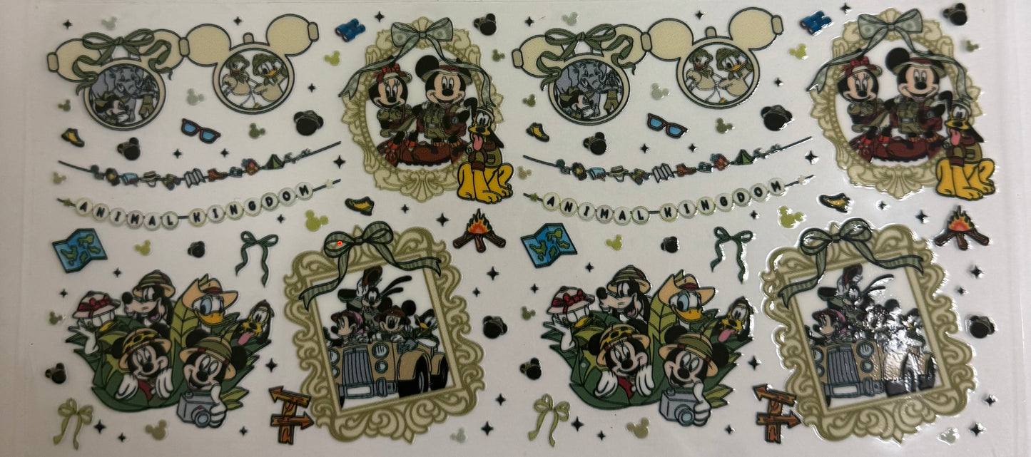 Cup wraps uvdtf Mickey Mouse magic kingdom
