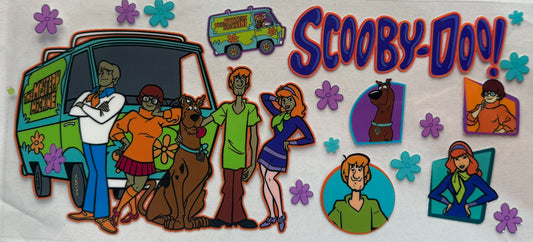 Cup wrap dtf Scooby doo