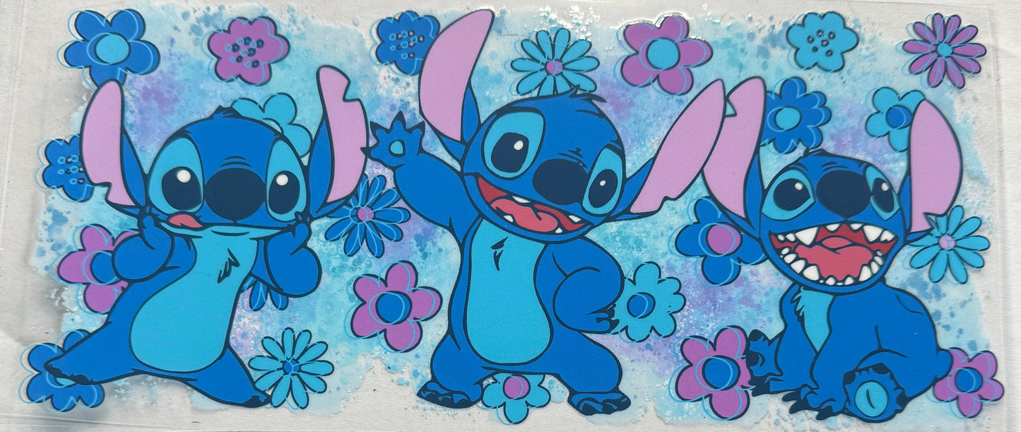 Cup wrap dtf Stitch