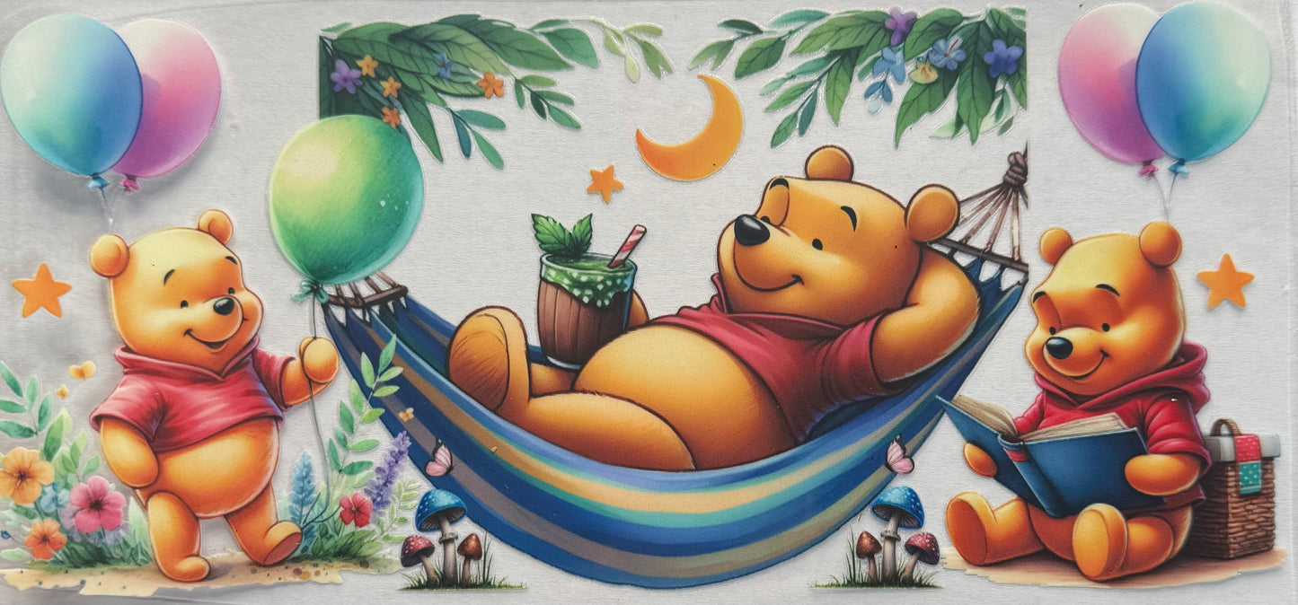 Cup wrap dtf Pooh