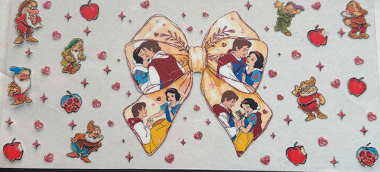 Cup wrap dtf Snow White