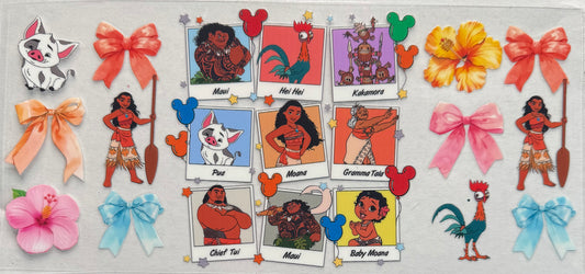 Cup wrap dtf Moana