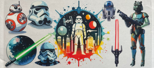 Cup wrap dtf Star Wars