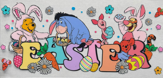 Cup wrap dtf Pooh