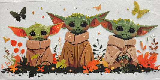 Cup wrap dtf Baby Yoda