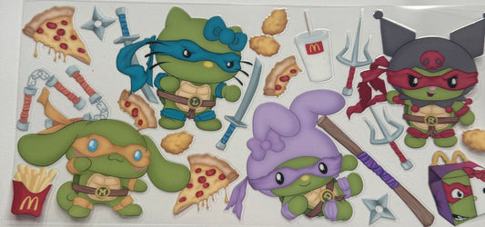 Cup wraps uvdtf  Hello kitty Ninja turtles McDonald’s collab