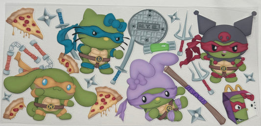 Cup wraps uvdtf  Hello kitty Ninja turtles McDonald’s collab