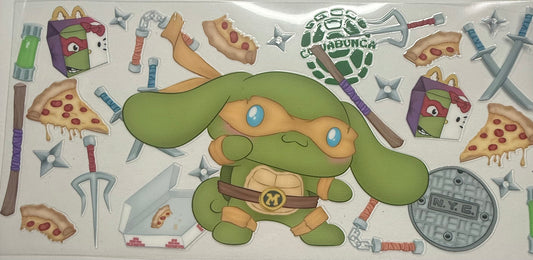 Cup wraps uvdtf hello kitty ninja turtle yellow McDonald’s collab
