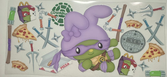 Cup wraps uvdtf hello kitty ninja turtle purple McDonald’s collab