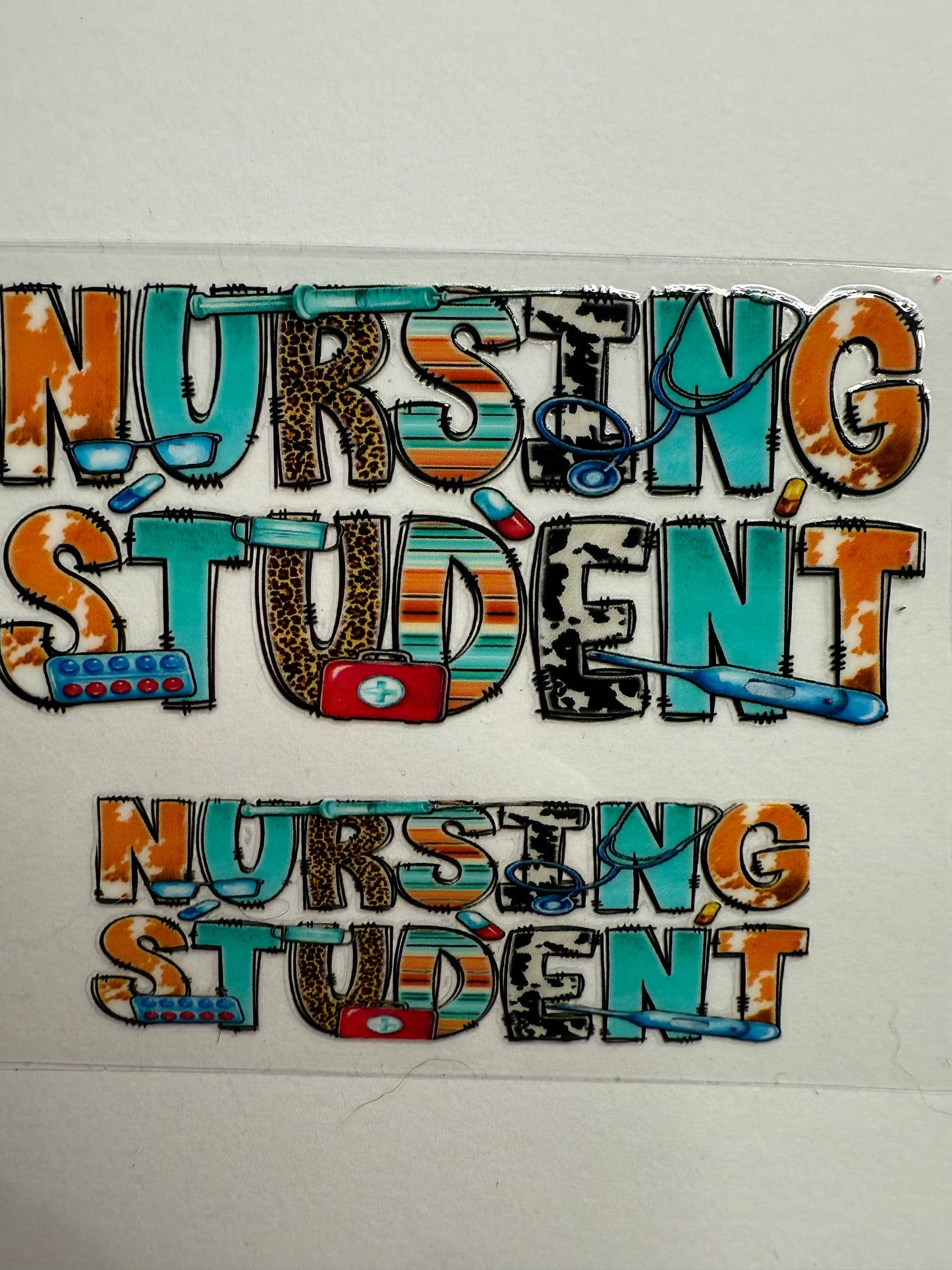 Uvdtf wraps Mini Stanley nursing student