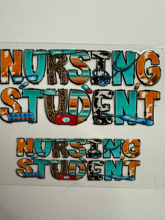 Uvdtf wraps Mini Stanley nursing student
