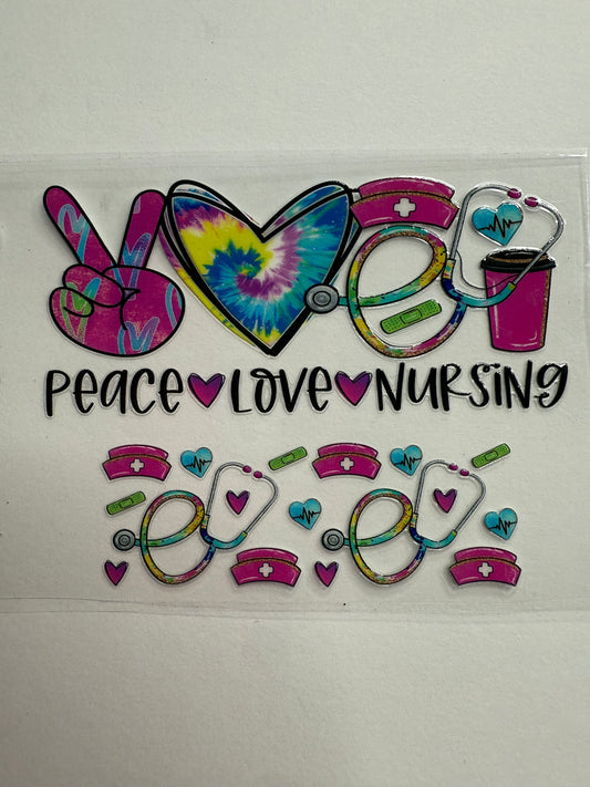 Uvdtf wraps Mini Stanley peace love nursing