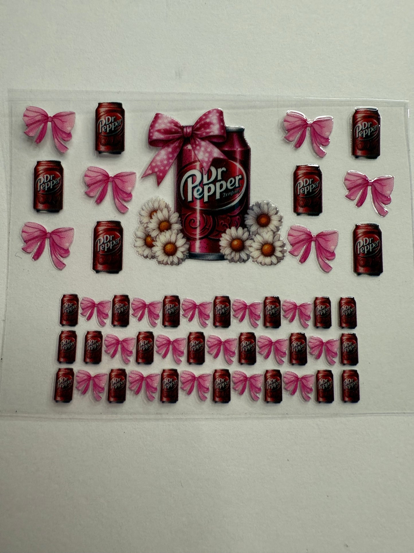 Uvdtf wraps Mini Stanley Dr Pepper with bows