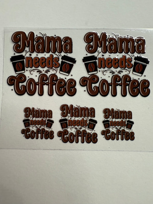Uvdtf wraps Mini Stanley mama needs coffee