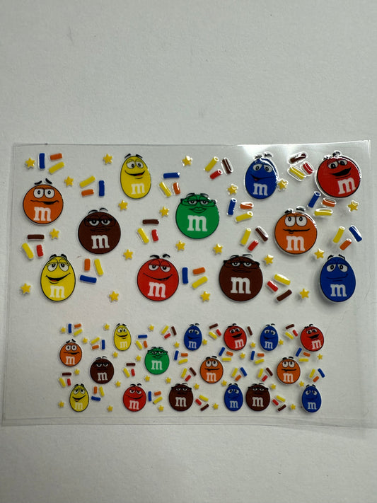 Uvdtf wraps Mini Stanley m&m candy