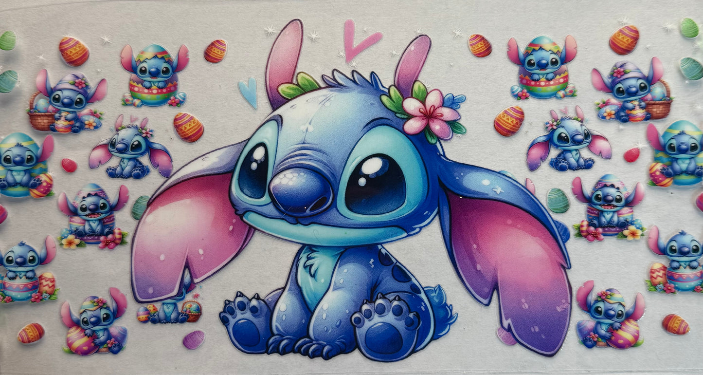 Cup wraps dtf Stitch Easter