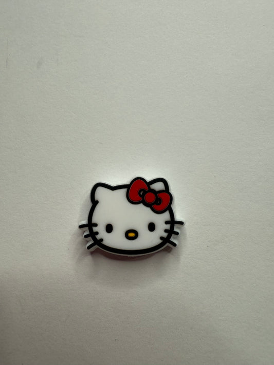 Focal hello kitty head red bow
