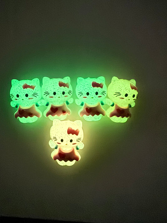 Focals 3d glow in dark hello kitty