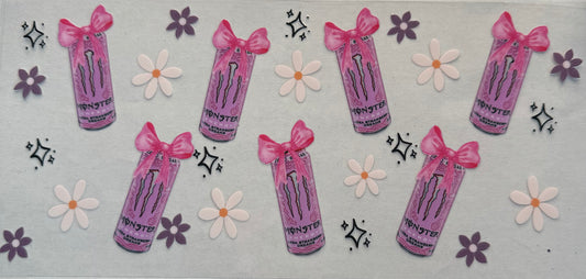 Cup wraps dtf Monster drinks