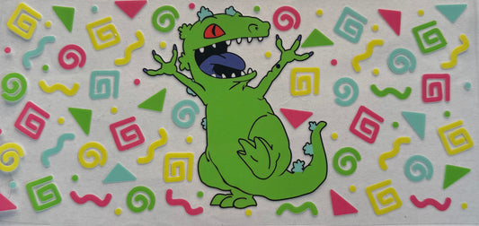 Cup wraps dtf Dinosaur