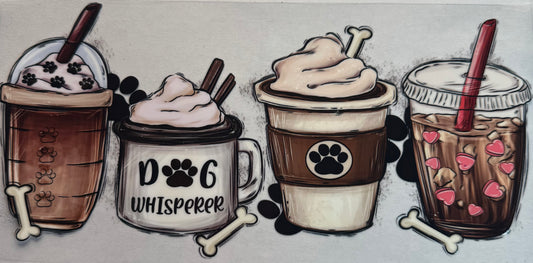 Cup wraps dtf Dog mom